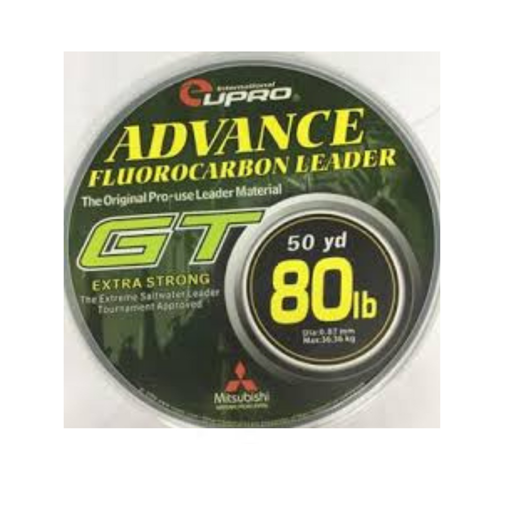 Gt Fluorocarbon leader 40/50/60/80/100 lbs