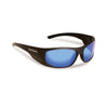 F. Fisherman Freeline Matte Black Smoke-Blue Mirror 7706BSB.