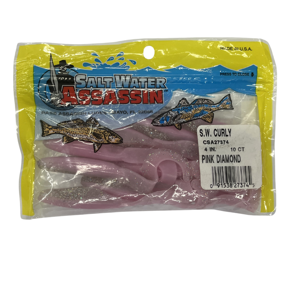 Señuelo Suave Bass Assassin Curly Shad