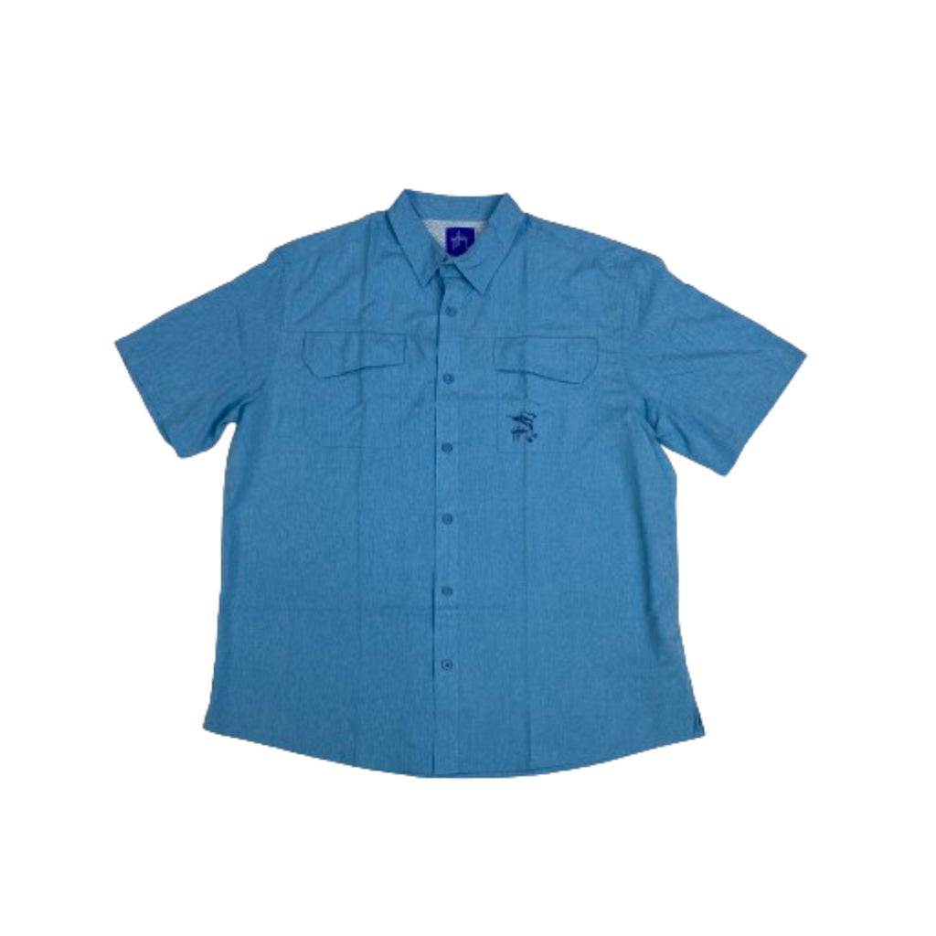 GUY HARVEY CAMISA DE HOMBRE FISHING BONNIE BLUE