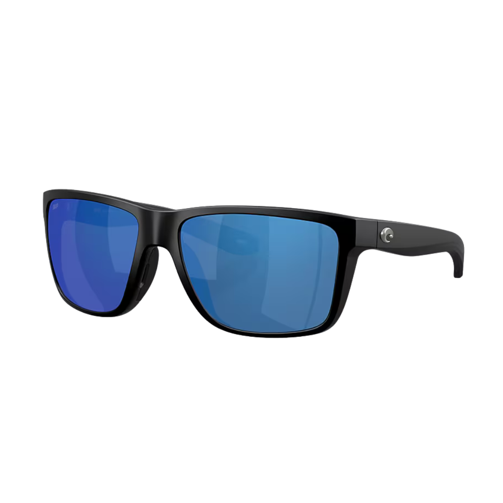 Costa Del Mar Broadbill II — Negro Mate / Azul Espejo 580G
