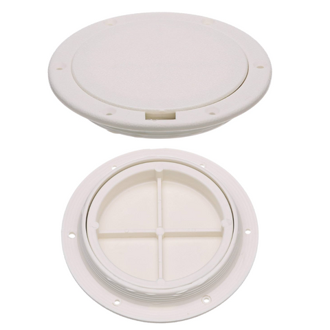 SEACHOICE PRY-UP DECK PLATE-8 ARTIC WHT RABUD-8RAW 50-39541