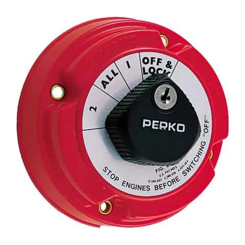 Switch Selector de bateria, Interruptor de batería (7-0378)