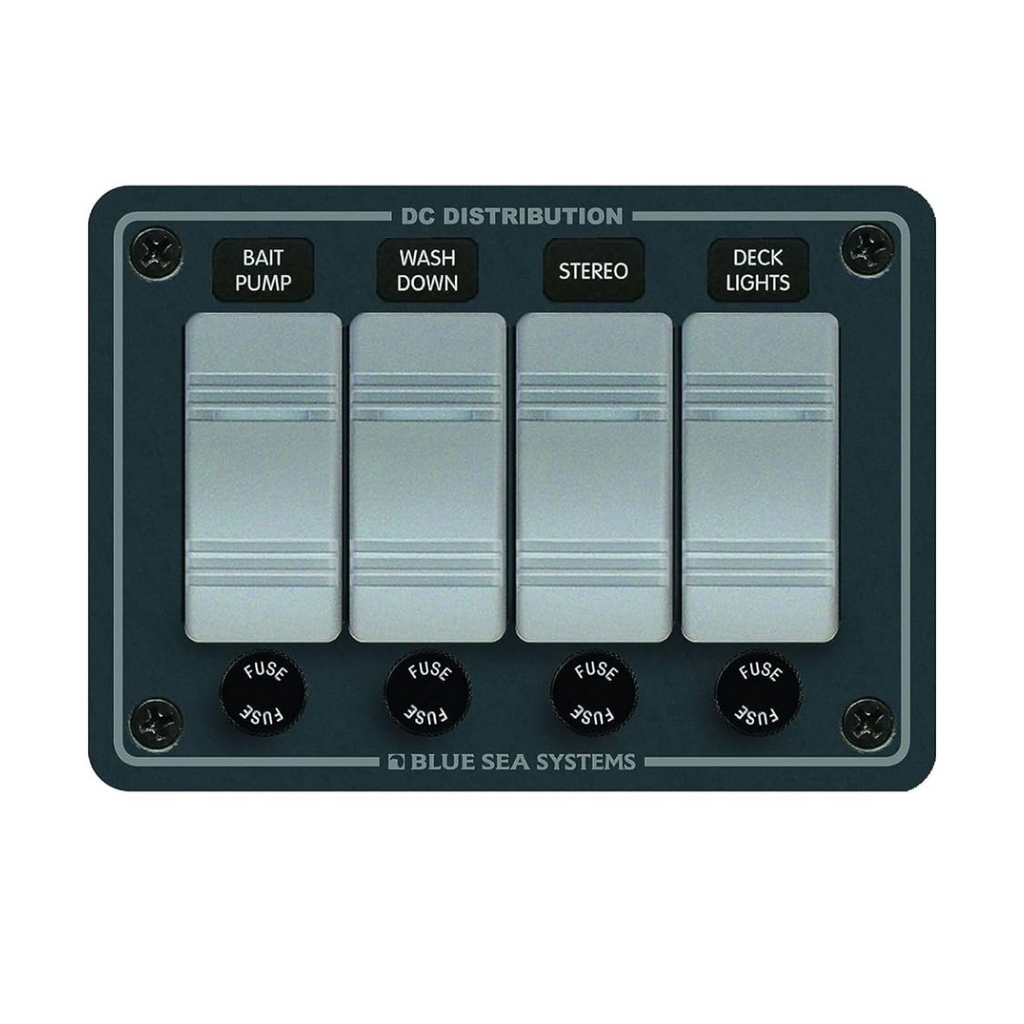 4 SWITCH POWER DIST. PANEL