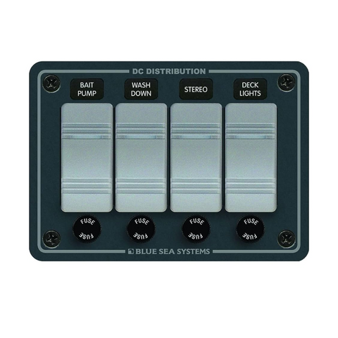 4 SWITCH POWER DIST. PANEL