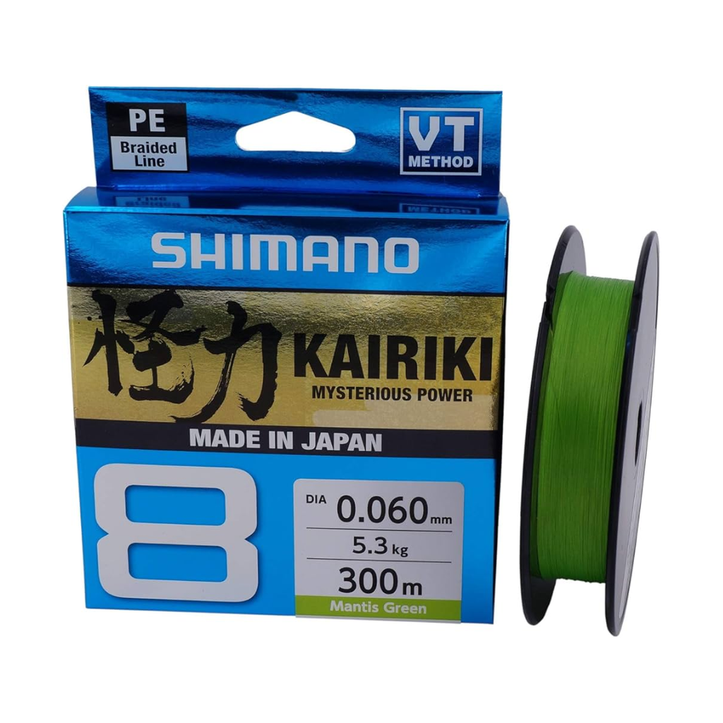 SHIMANO KAIRIKI 8 PL-M68RE 300M 50LBS Mantis Green