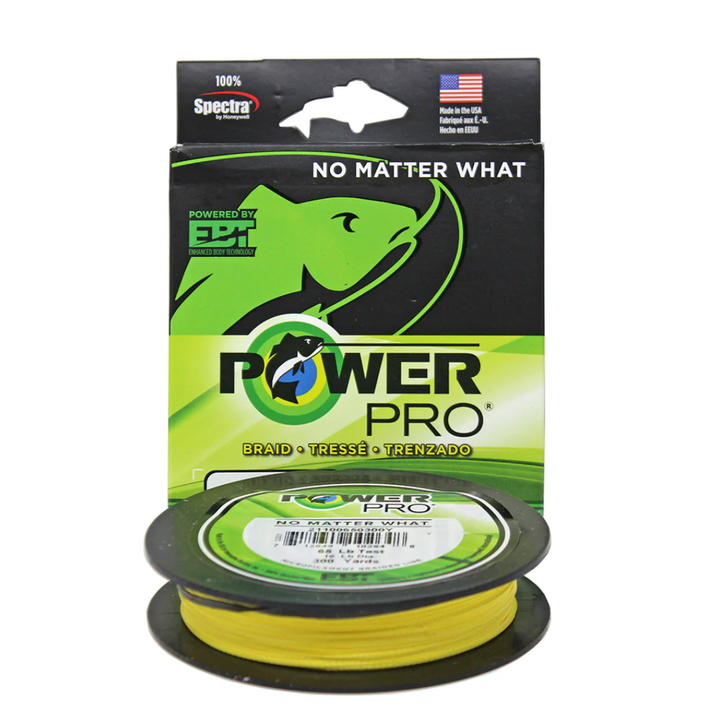 POWER PRO REGULAR 40 Lb x 300 Yd Yellow