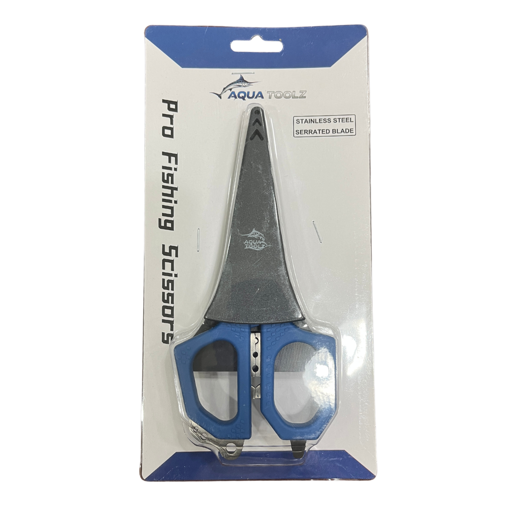 Aqua Toolz Tijera de Acero Inoxidable 6.5" con Estuche