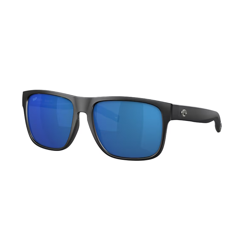 Costa Del Mar Spearo Lentes cuadrados — Blackout / Azul Espejo 580G