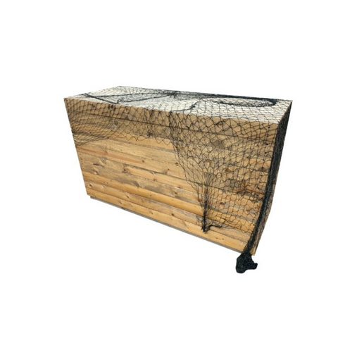 Malla decorativa de algodón PROMAR - Malla negra de 2