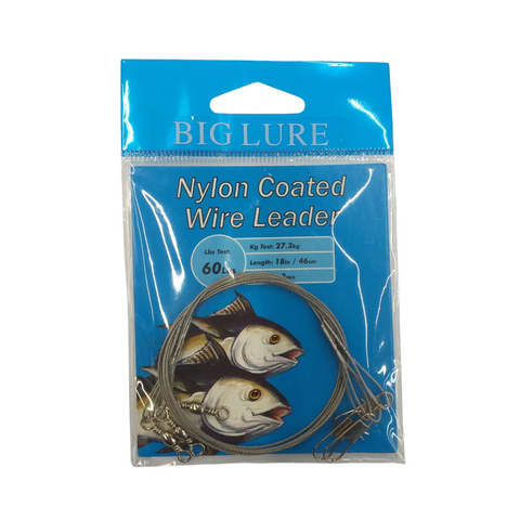 Nylon Coated Wire Leader 60lbs Linea de Pesca