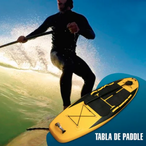 Tabla de paddle color amarillo