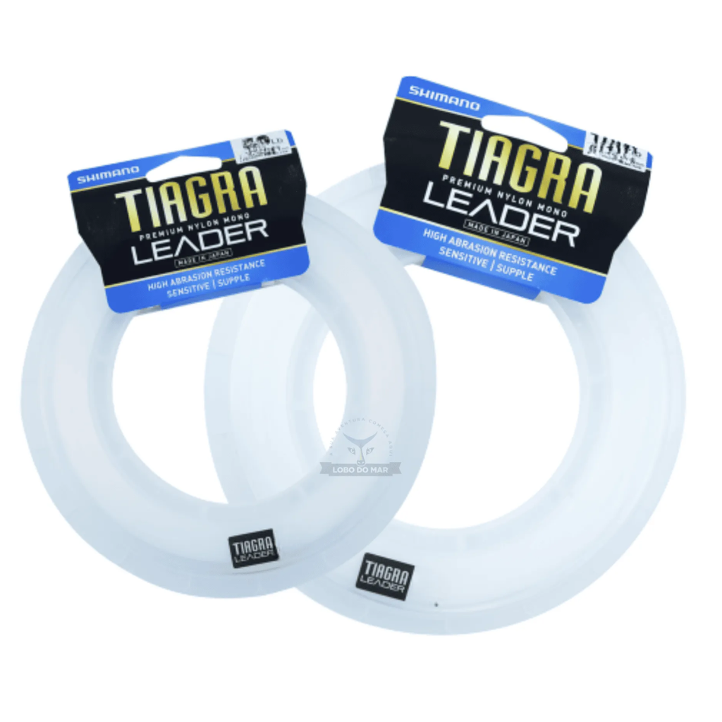 SHIMANO TIAGRA NYLON LEADER 100LB 0 90mm 60M CLEAR TGNLA060100C