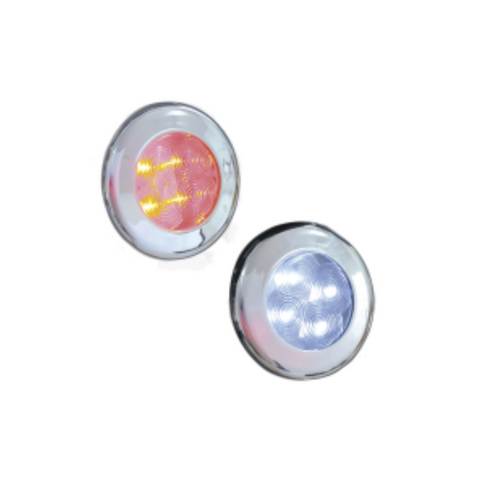 LALIZAS Lampara cromada led blanca