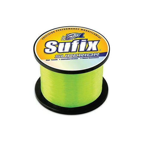Sufix Superior 30LB 450YDS Yellow Amarillo carrete de 1/4 lb