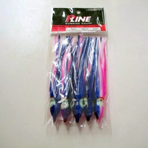 P-Line Tackle Purple 4.5-Inch Squid