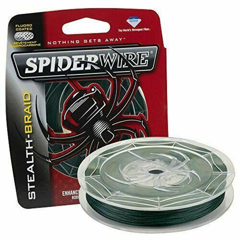 Línea de pesca Spider Wire Stealth Braid 80LBS - 300YDS GREEN