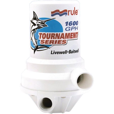 Rule bomba 1600 GPH modelo 29-209fdp - 12v Doble puerto