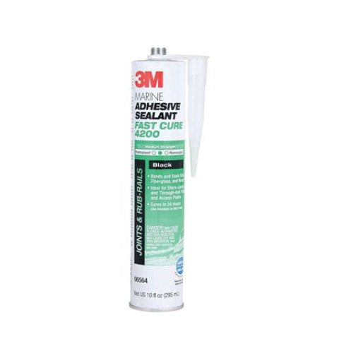 3M Fast Cure 4200 black Cartridge 10 oz.  6564