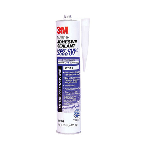 3m sealant 4000 uv  white 10oz. fast cure 06580
