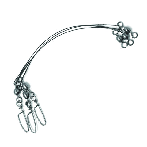 Líder de alambre sin recubrimiento - Grúa giratoria y soporte costas 30LB, 24 