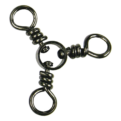 Sea Striker W3B-2 3-Way Swivel Sz2 Black 12Pk