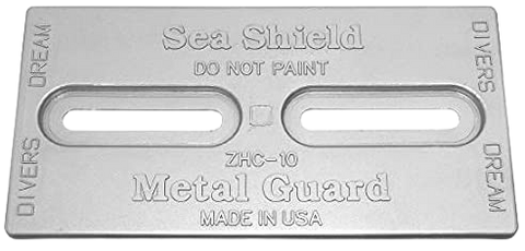 anodos de sacrificio de zinc para buceo y casco