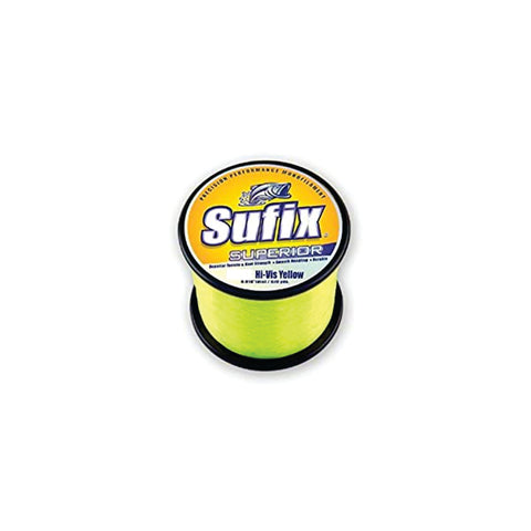 Cuerda para pescar SUFIX SUPERIOR YELLOW 1/4LB - 30LB 450YDS