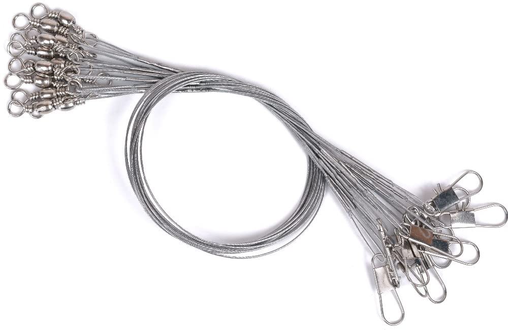Cable Recubierto de nylon 40 lbs (12 ") 578-WL40 / 12 4PCS / BAG
