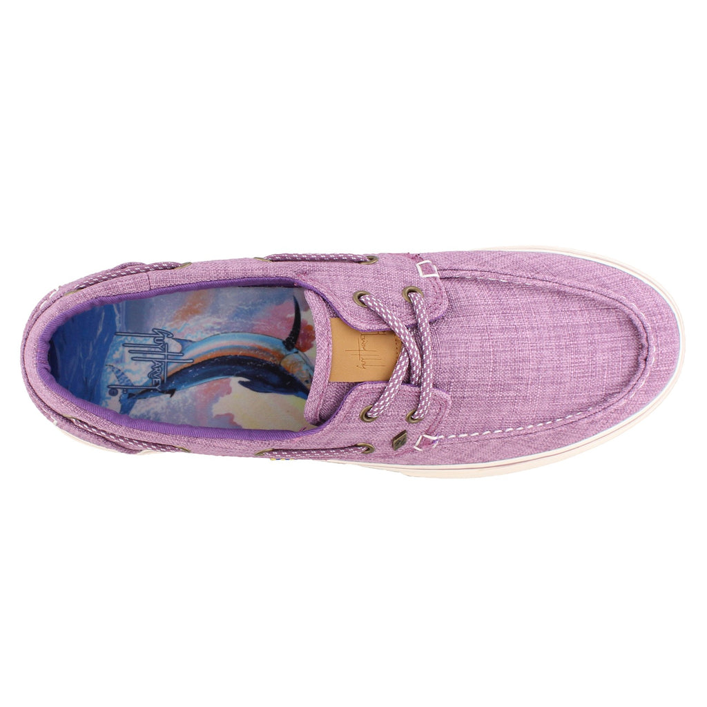 Guy Harvey Calzado Gulf Linen Purple