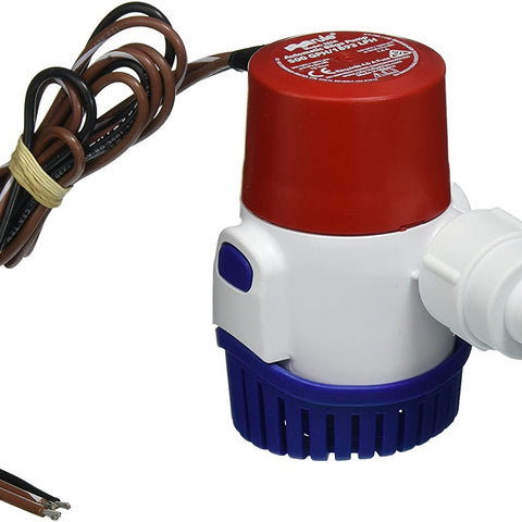 Bomba de agua RULE MOD 25D 12V 500GPH USA 1.6AMP 29-25DA