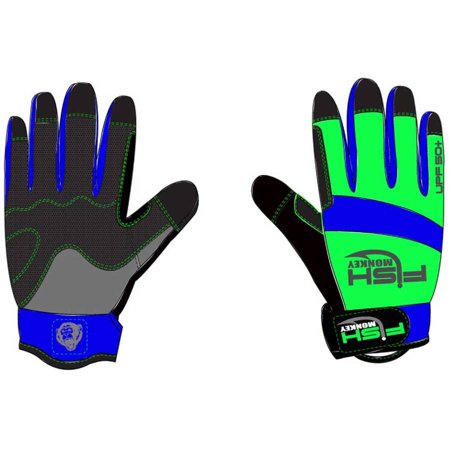 Fish Monkey Guantes de trabajo Utility Neon Talla XL