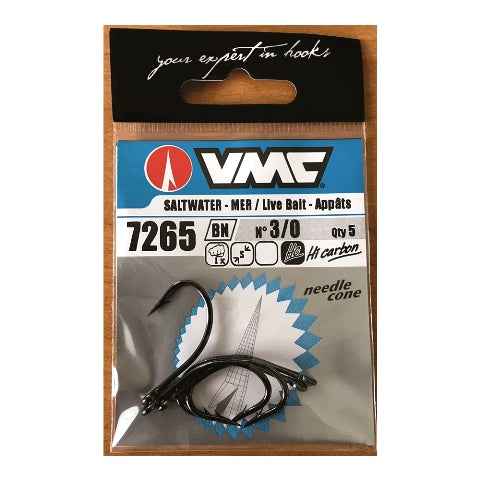 ANZUELO VMC MODELO 7265 3/0 (5 unidades)