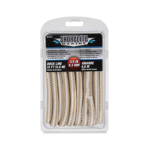 SHORELINE Línea de muelle de nailon trenzado doble marino