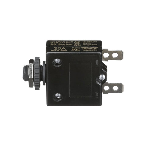 SEACHOICE Interruptor automático Push Reset 20amp