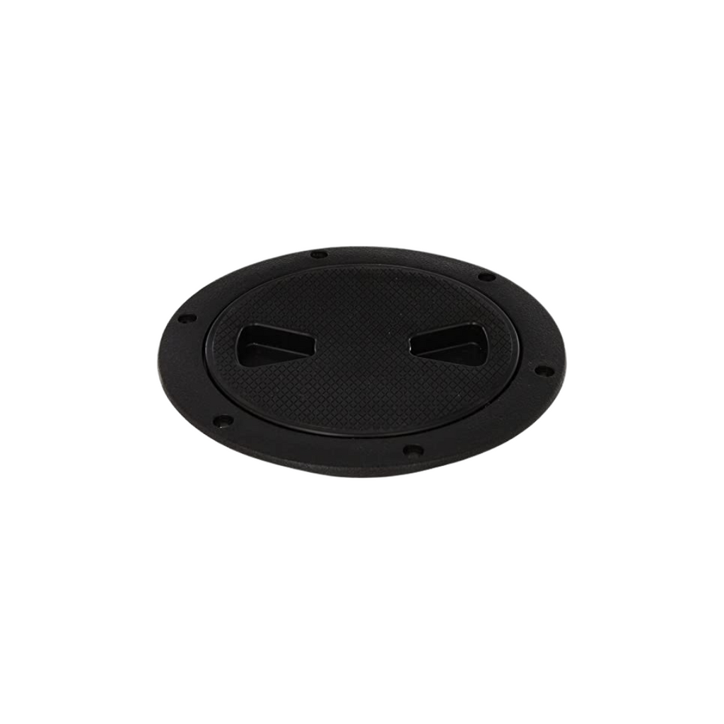 DECK PLATE,PLASTIC 6" BLACK