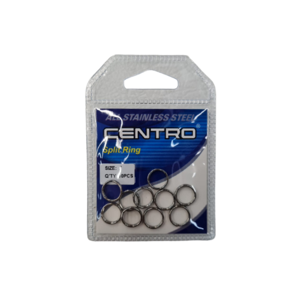 ANILLOS DIVIDIDOS ESTILO DOBLADO, No 7, (paquete 10 unidad)