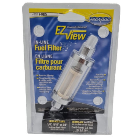 IN LINE FUEL FILTER KIT