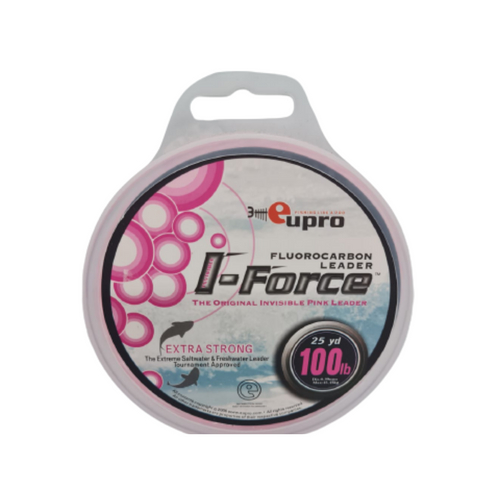 I-F 100 FLUOROCARBON LEADER 100 LB PINK