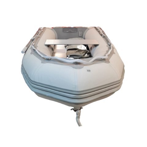 BOTE INFLABLE PVC, 2-PER, GRIS CLARO