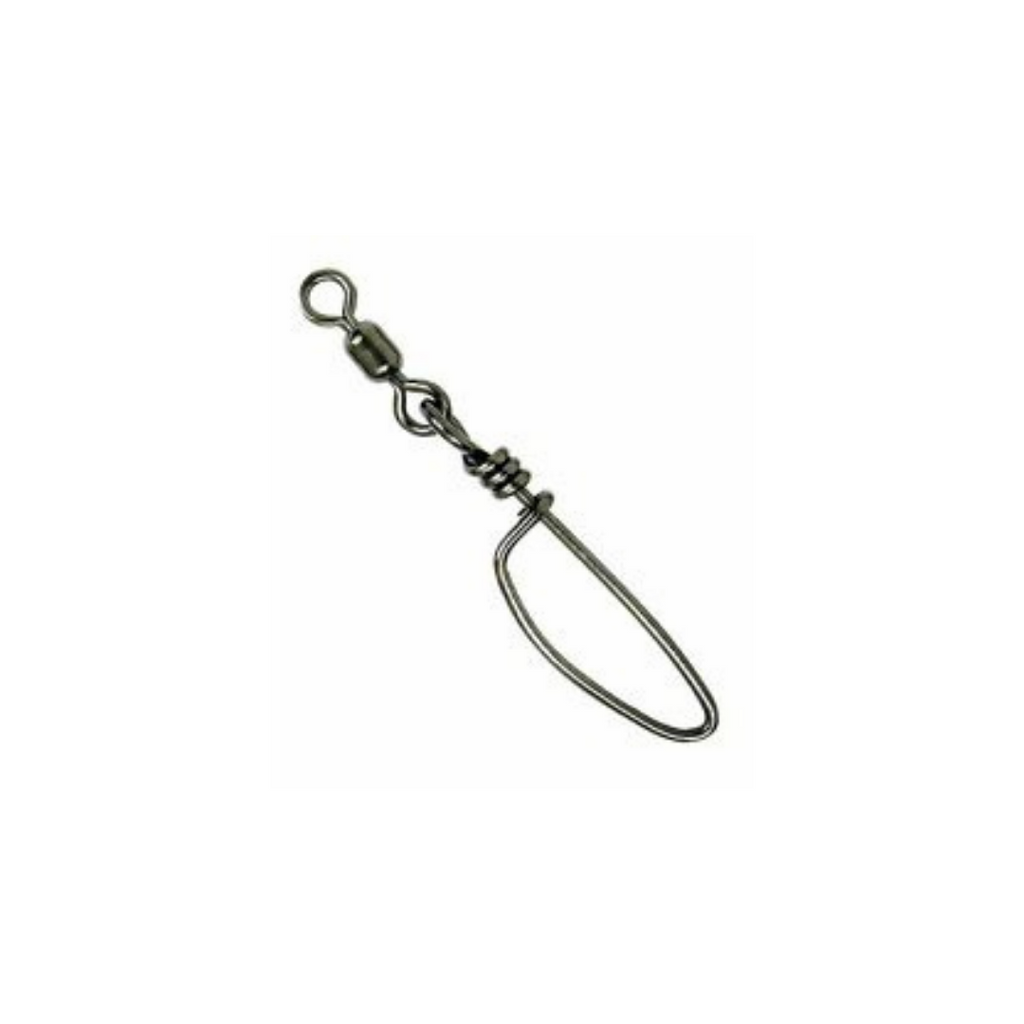 KROK SSKS300 Giratorios de acero inoxidable con broche de presión de 1,6 mm Sz1 300 lb 100 unidades