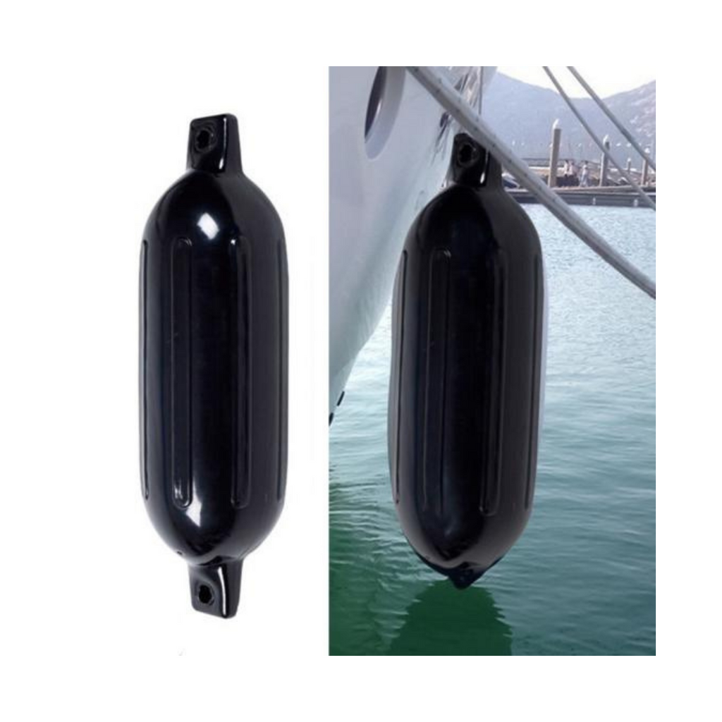 Paquete de dos guardabarros deportivos náuticos color negro 23 "52152 * 1-52023 *