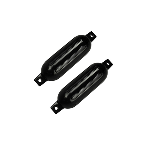 Paquete de dos guardabarros deportivos náuticos color negro 23 