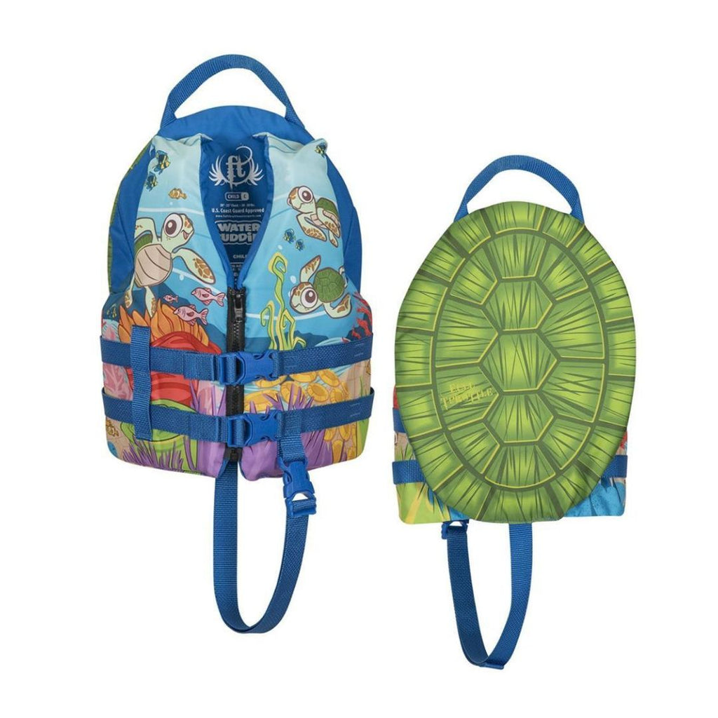 FULL THROTTLE CHALECO PARA NIÑO WATER BUDDIES-TURTLE 104300-500-001-17