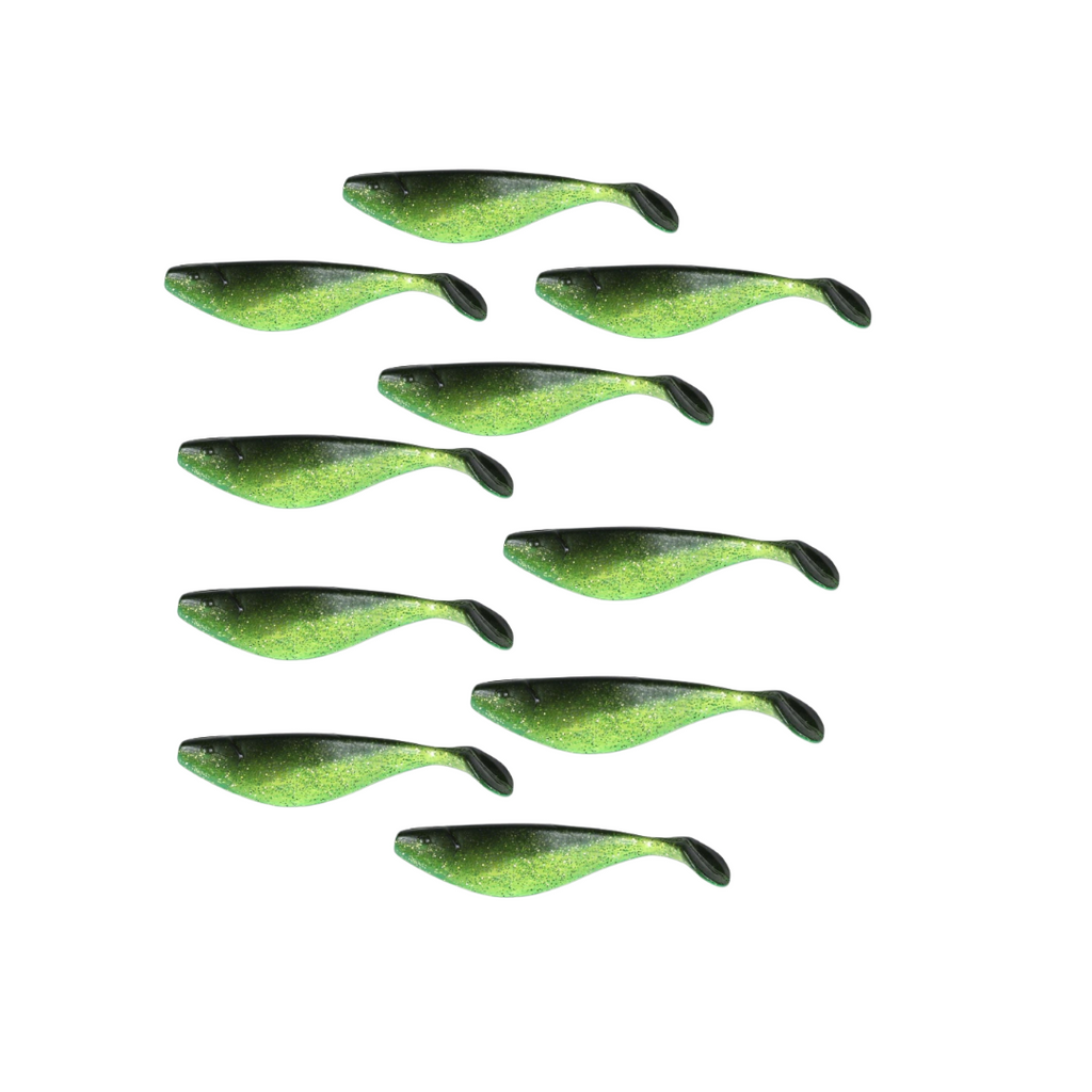 Got-Cha Shad body Chartreuse