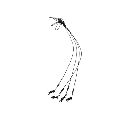 Líder de alambre/ BB swivel  and coastlock snap 10012 BL