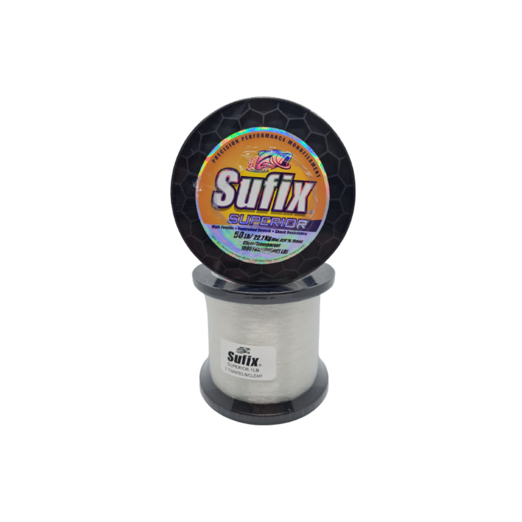 SUFIX MONOFILAMENTO 50LB/1LB CLEAR 645-1