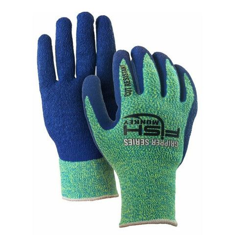 Fish Monkey Gripper Filet GUantes Neon/Royal Talla L