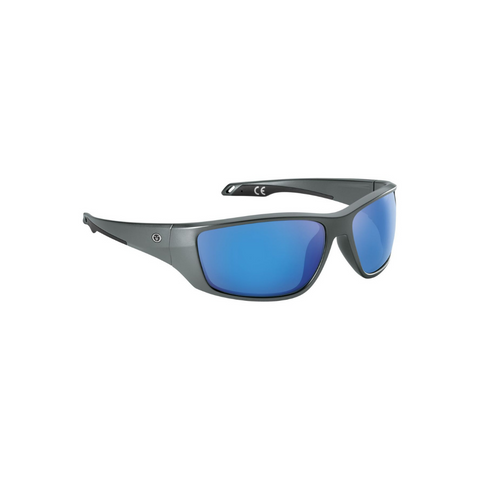 Lentes FISHERMAN carico negro mate / espejo humo 7739BS