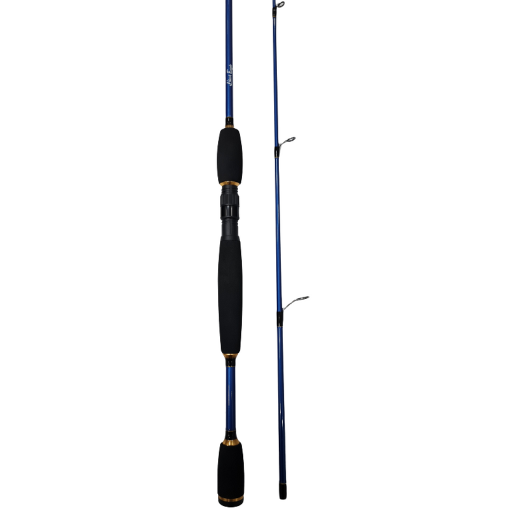 CAÑA BLACK EAGLE 6'/ 2, AZUL, LINE 8-17 LB, LURE 7-21g – Pesqueros Sport